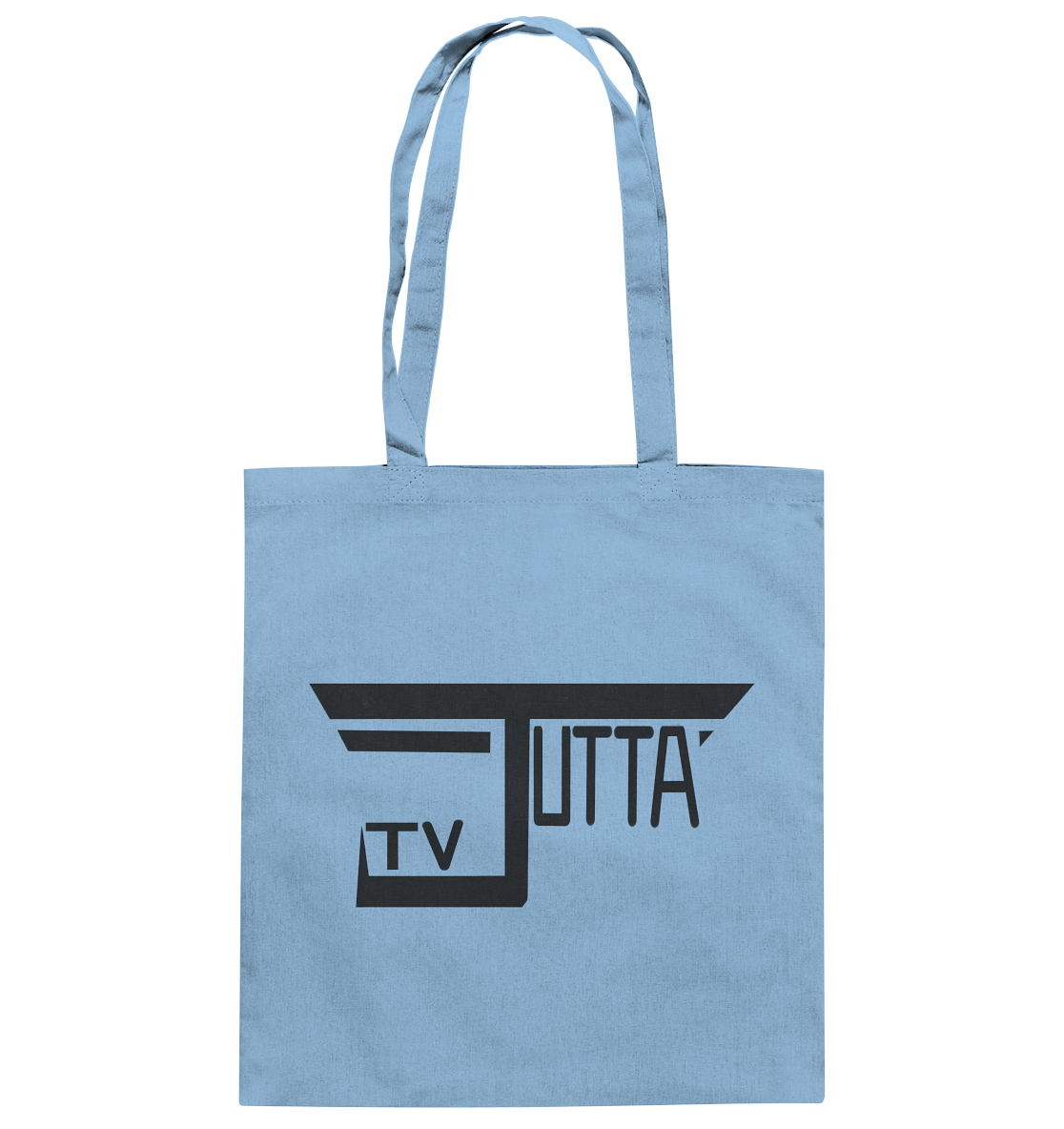 Jutta_tv Schriftzug - Baumwolltasche