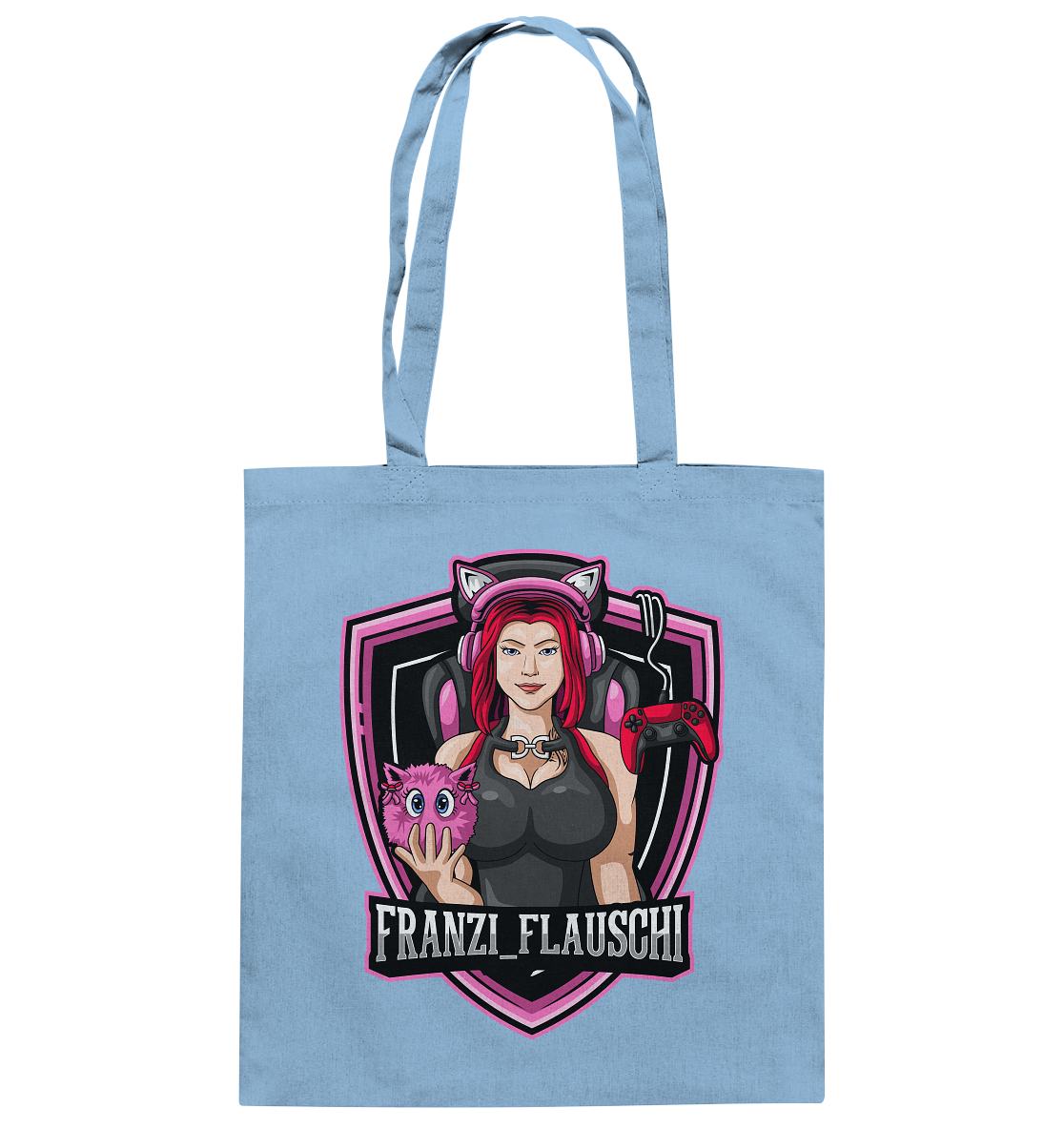 Franzi_Flauschi Logo - Baumwolltasche