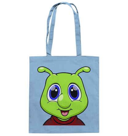 Raupi Face - Baumwolltasche