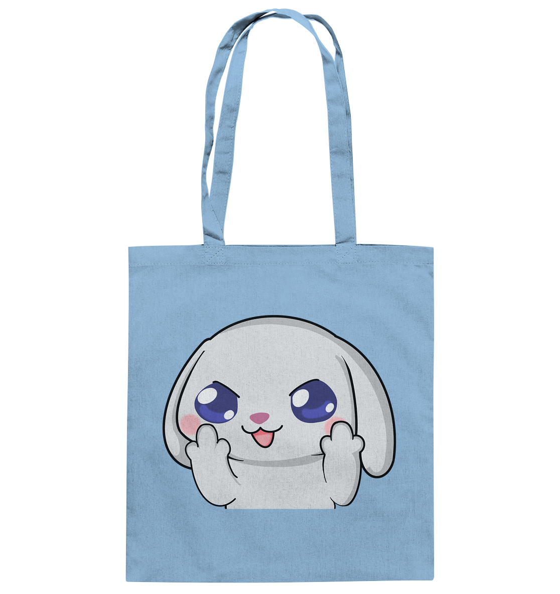 HuwJeffner MiddleFinger - Baumwolltasche
