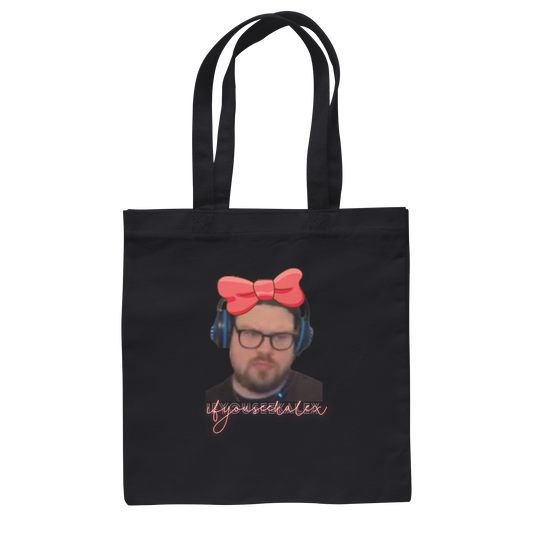 ifyouseekalex Logo - Baumwolltasche