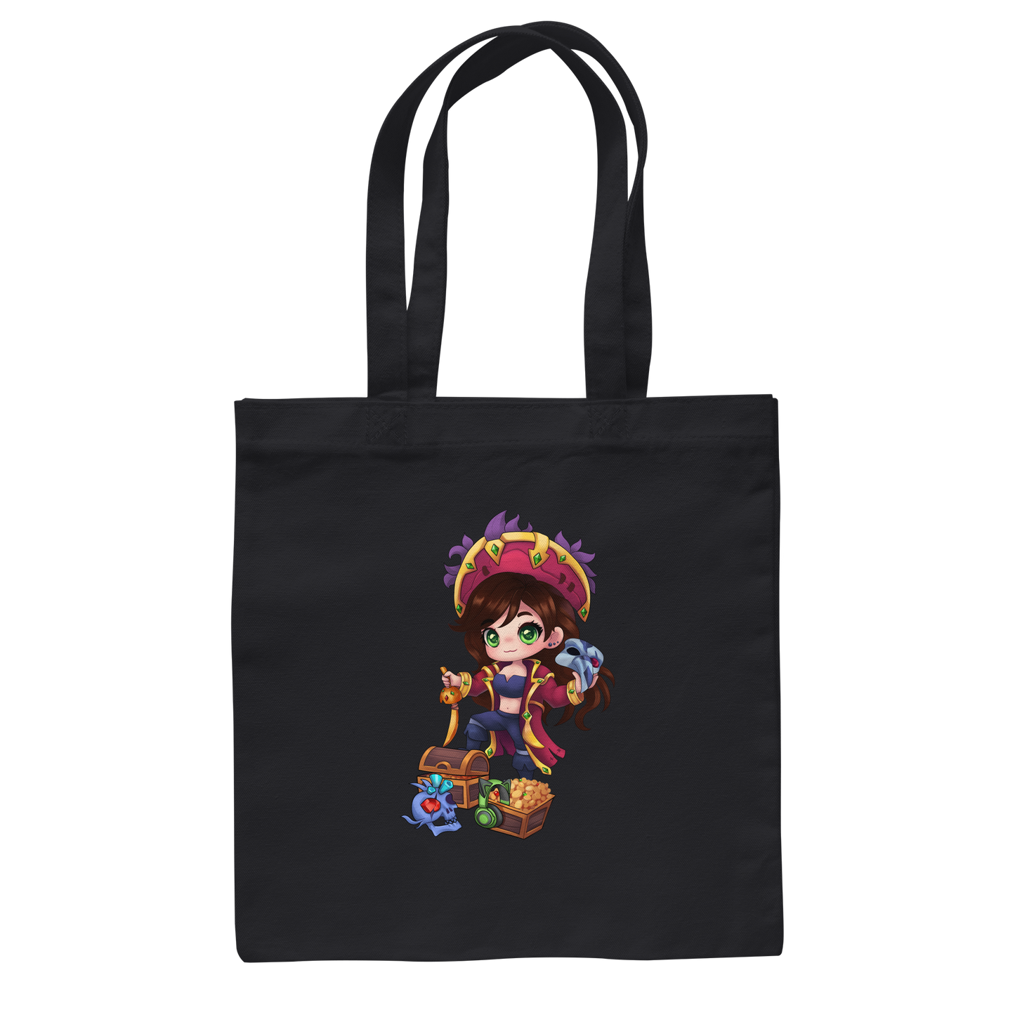 KykyNeko Pirat - Baumwolltasche
