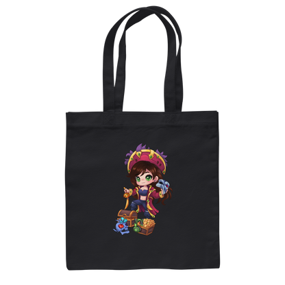 KykyNeko Pirat - Baumwolltasche