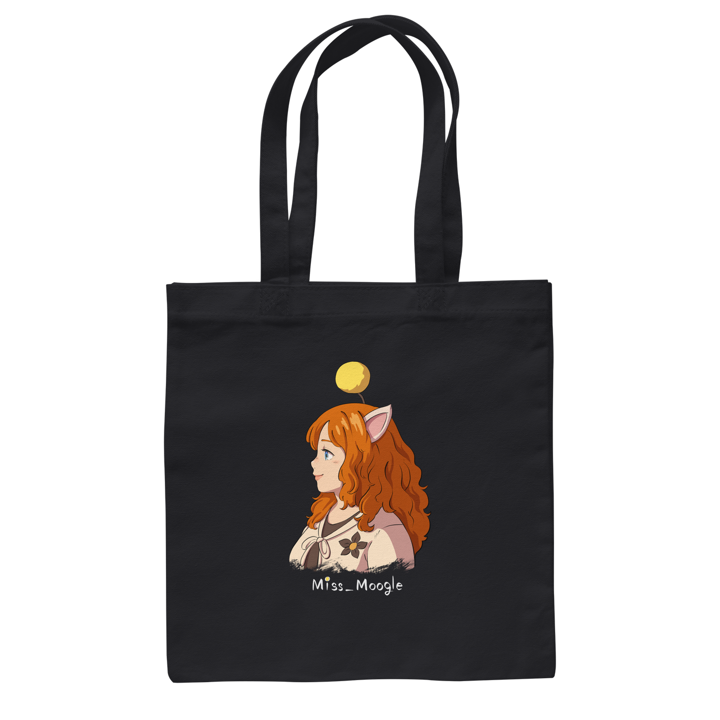 Miss_Moogle Logo colour - Baumwolltasche