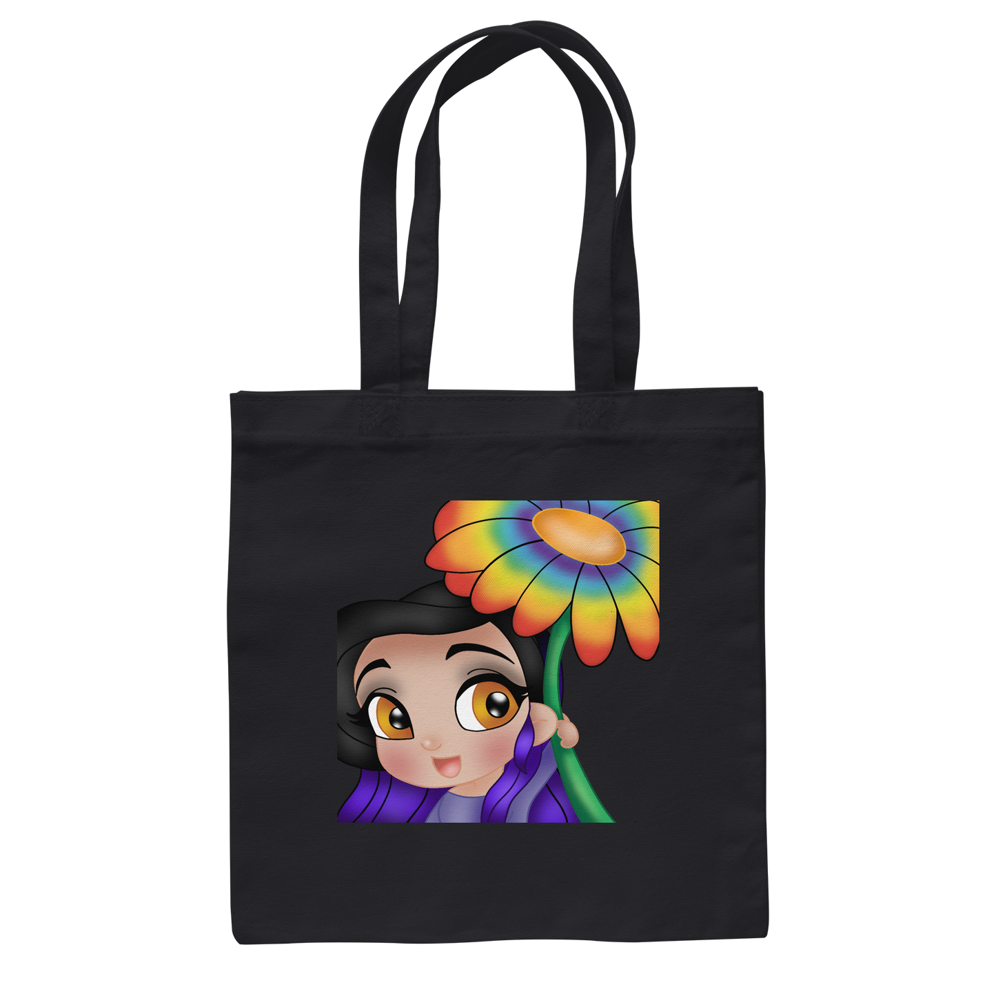 x_Kookie_Moon_x Blume - Baumwolltasche