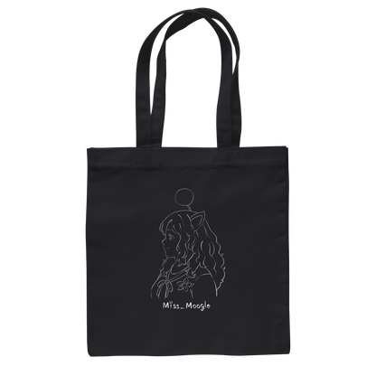 Miss_Moogle Logo Sign - Baumwolltasche