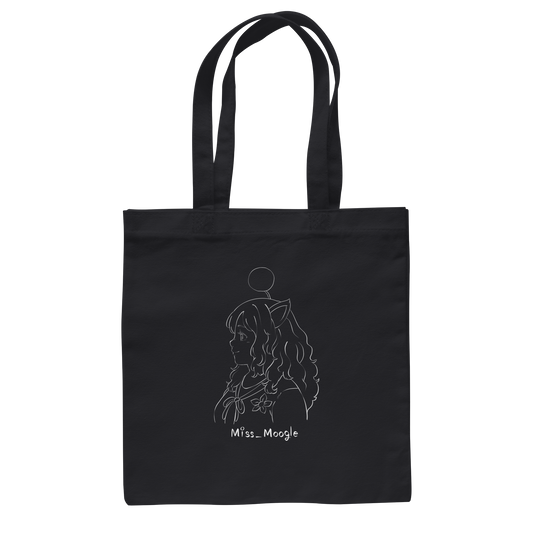 Miss_Moogle Logo Sign - Baumwolltasche