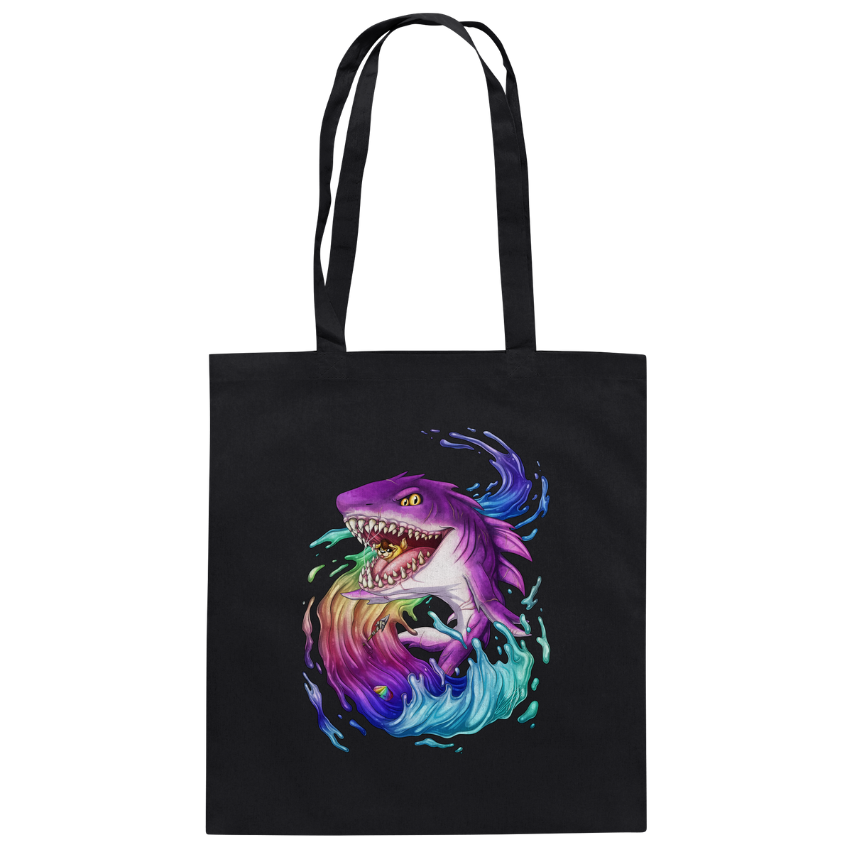 LupiArts Megalodon Crested - Baumwolltasche