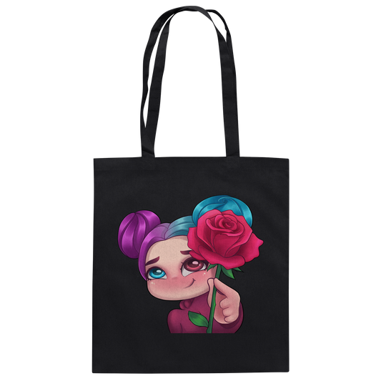 xLadyLikex Blume - Baumwolltasche