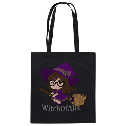 WitchOfAllx Besen - Baumwolltasche