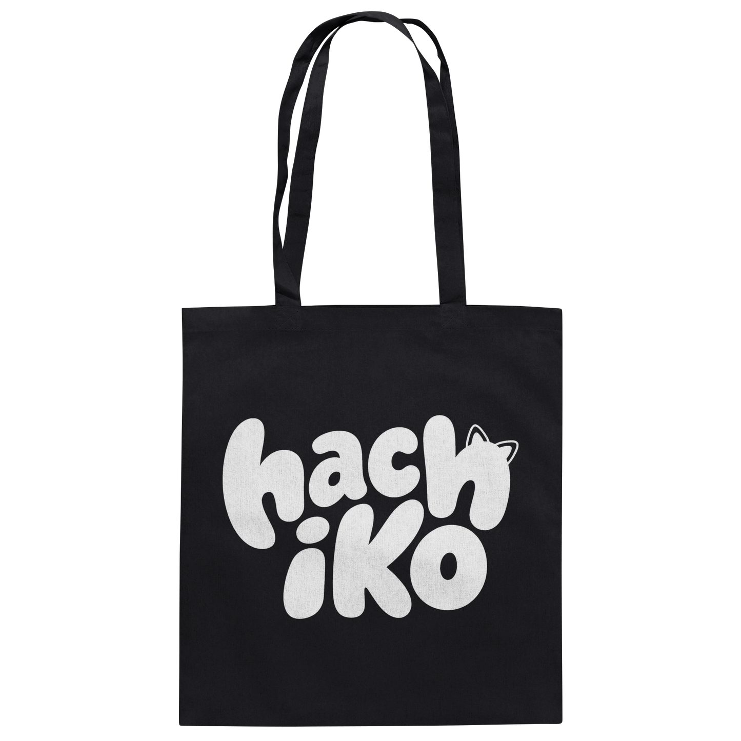 Hachiko Logo 2 - Baumwolltasche