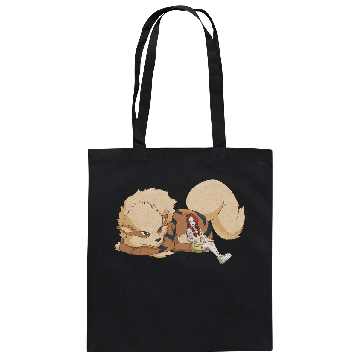 StaceyLucia Feuerhund - Baumwolltasche