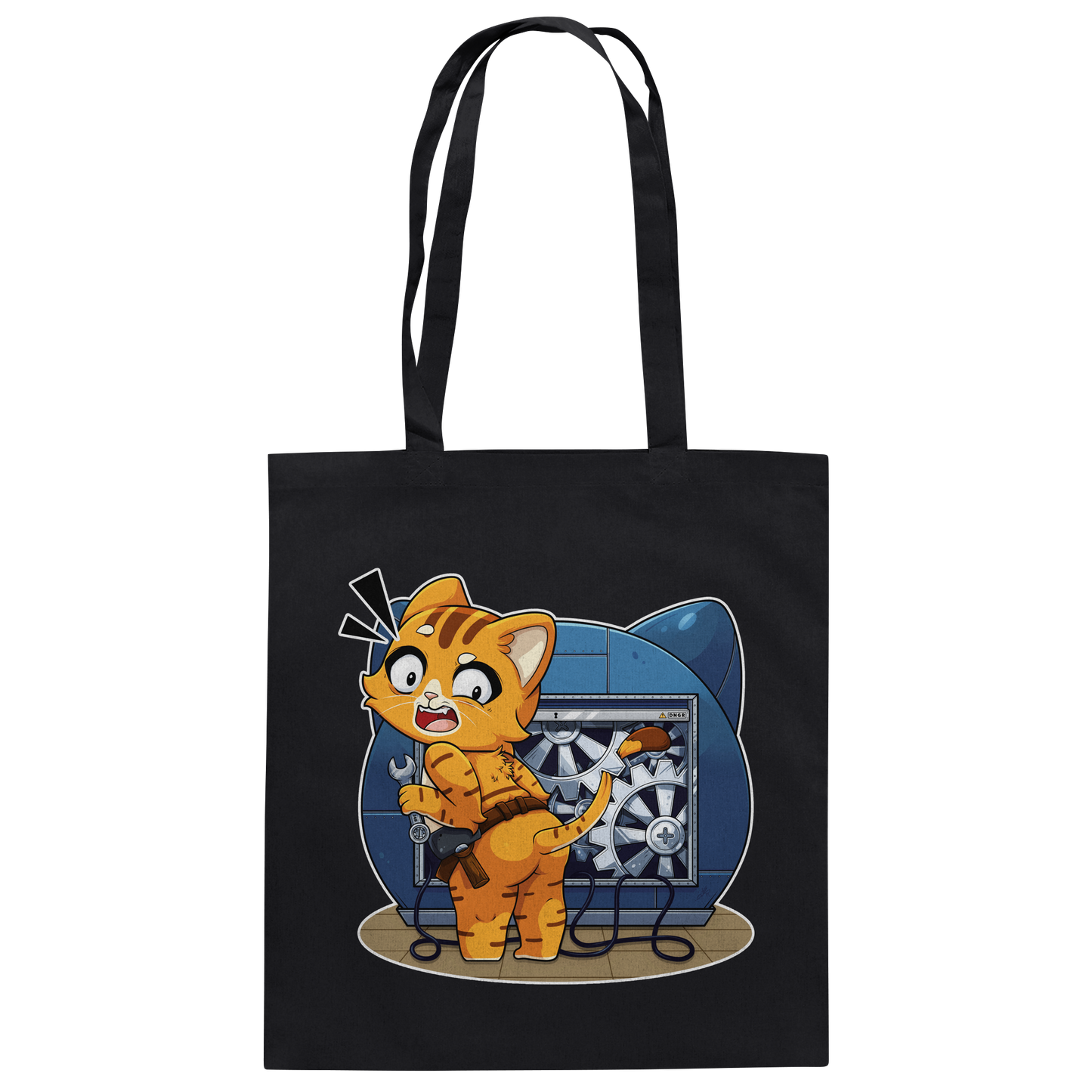 FeineKatze nix Create - Baumwolltasche