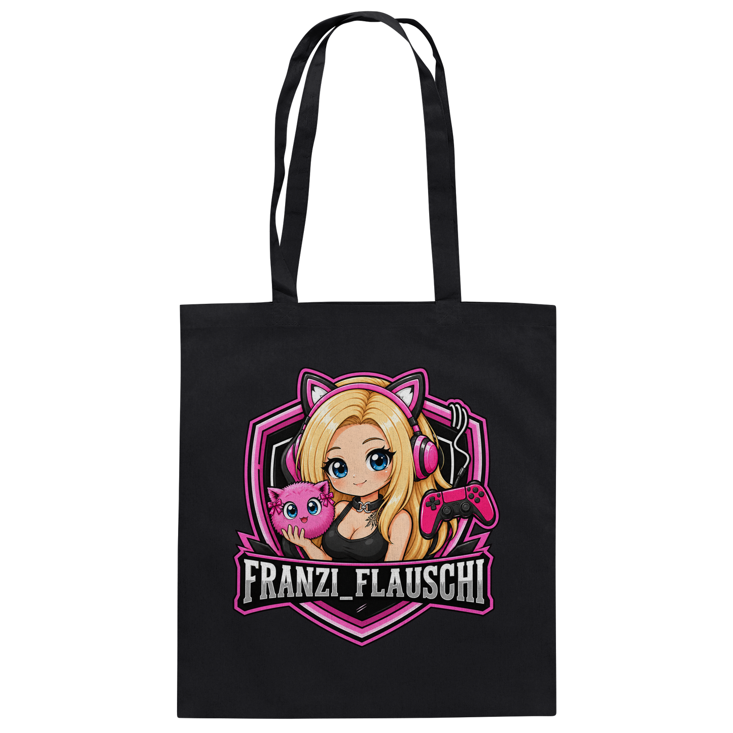 Franzi_Flauschi Logo - Baumwolltasche