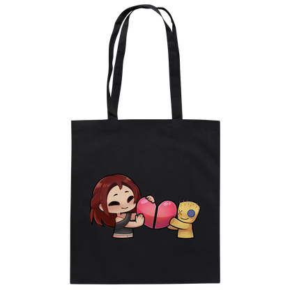 KoRngirL81 Herz - Baumwolltasche