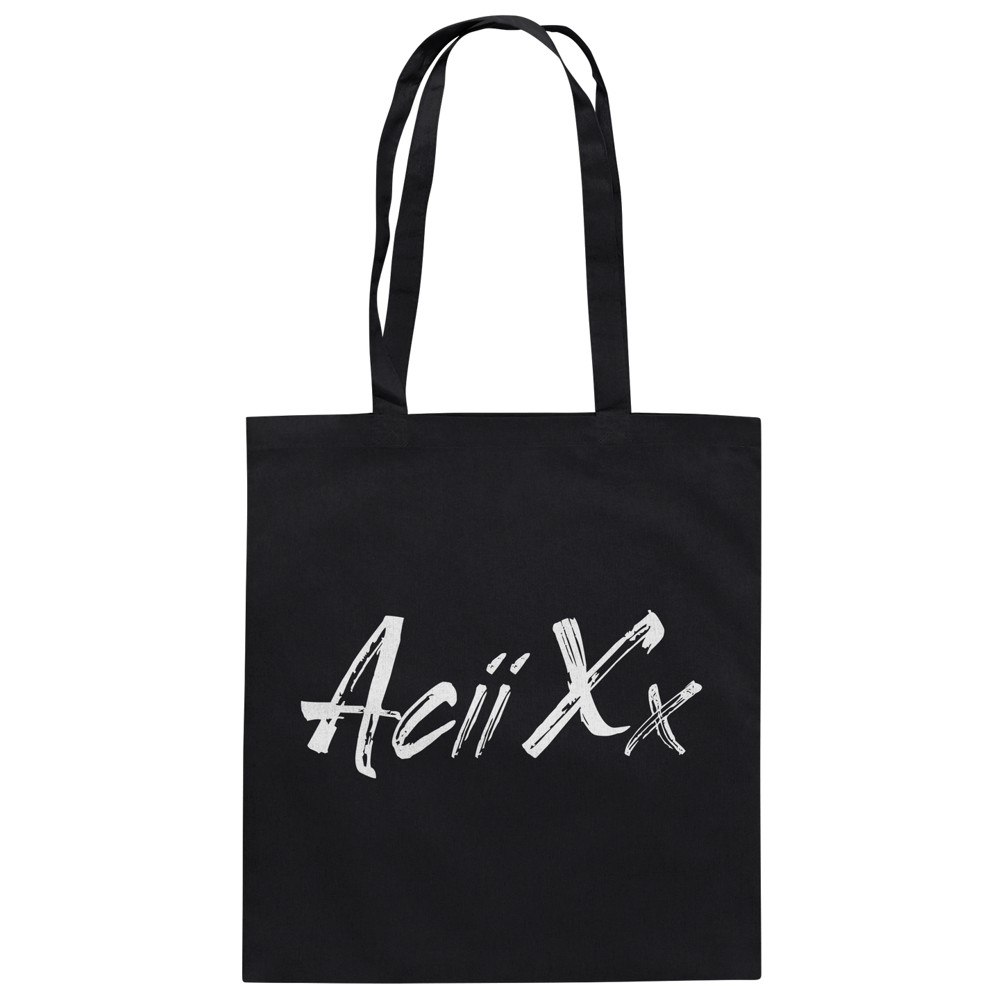 AciiXx Brushlogo - Baumwolltasche