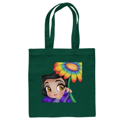 x_Kookie_Moon_x Blume - Baumwolltasche