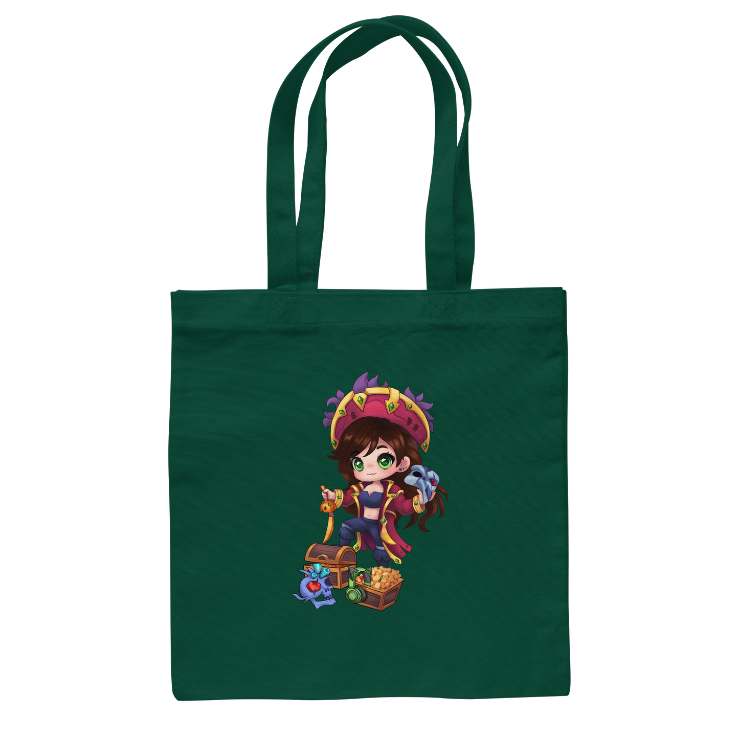 KykyNeko Pirat - Baumwolltasche