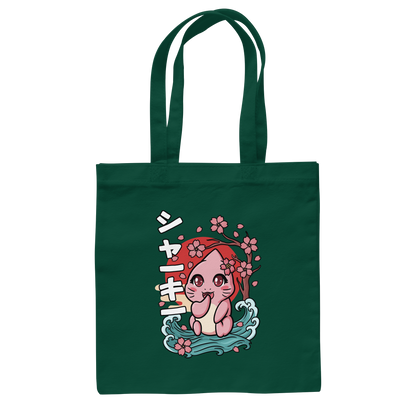 xMissSharkyx Kirschblüten - Baumwolltasche