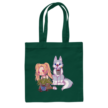 StaceyLucia Wolf Chibi - Baumwolltasche