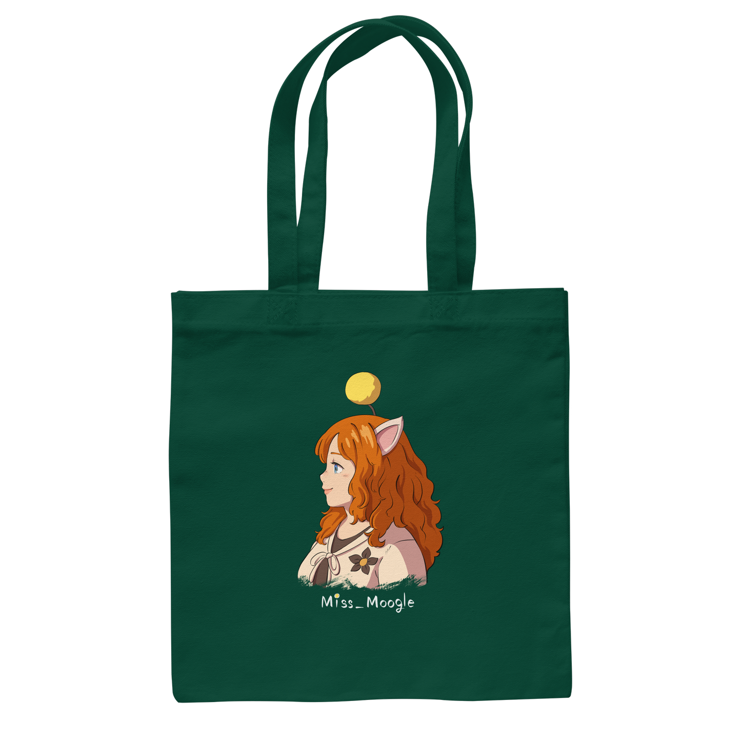 Miss_Moogle Logo colour - Baumwolltasche