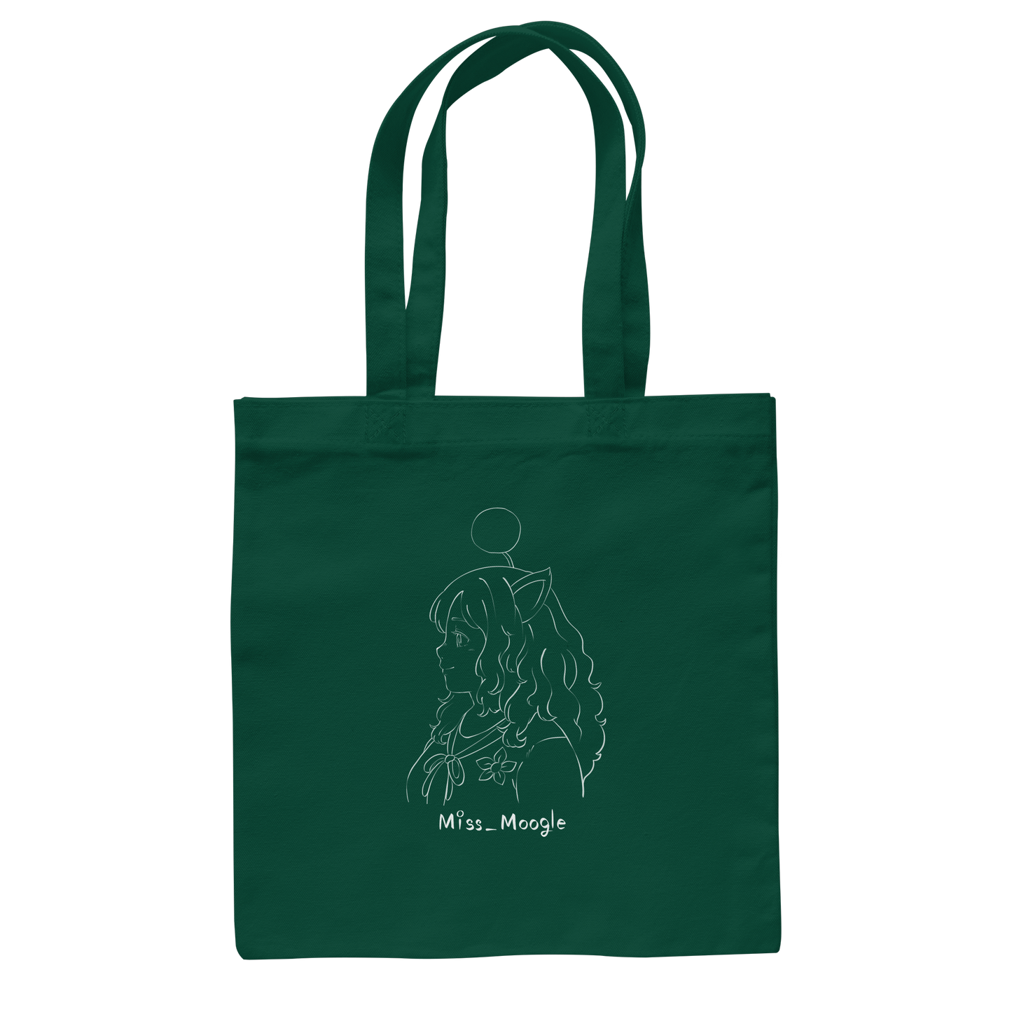 Miss_Moogle Logo Sign - Baumwolltasche
