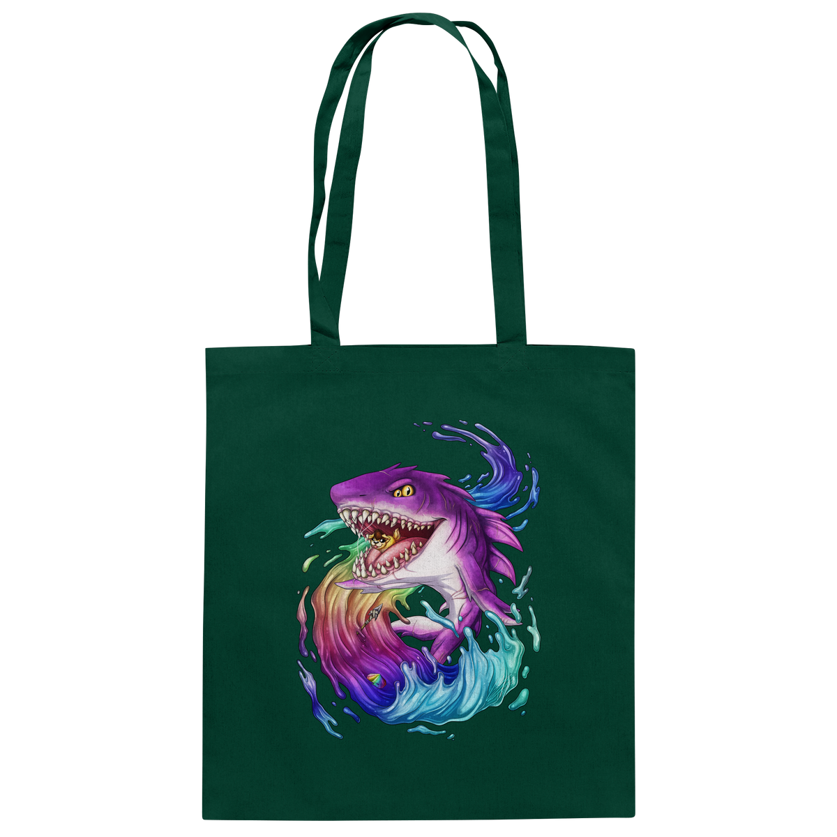 LupiArts Megalodon Crested - Baumwolltasche