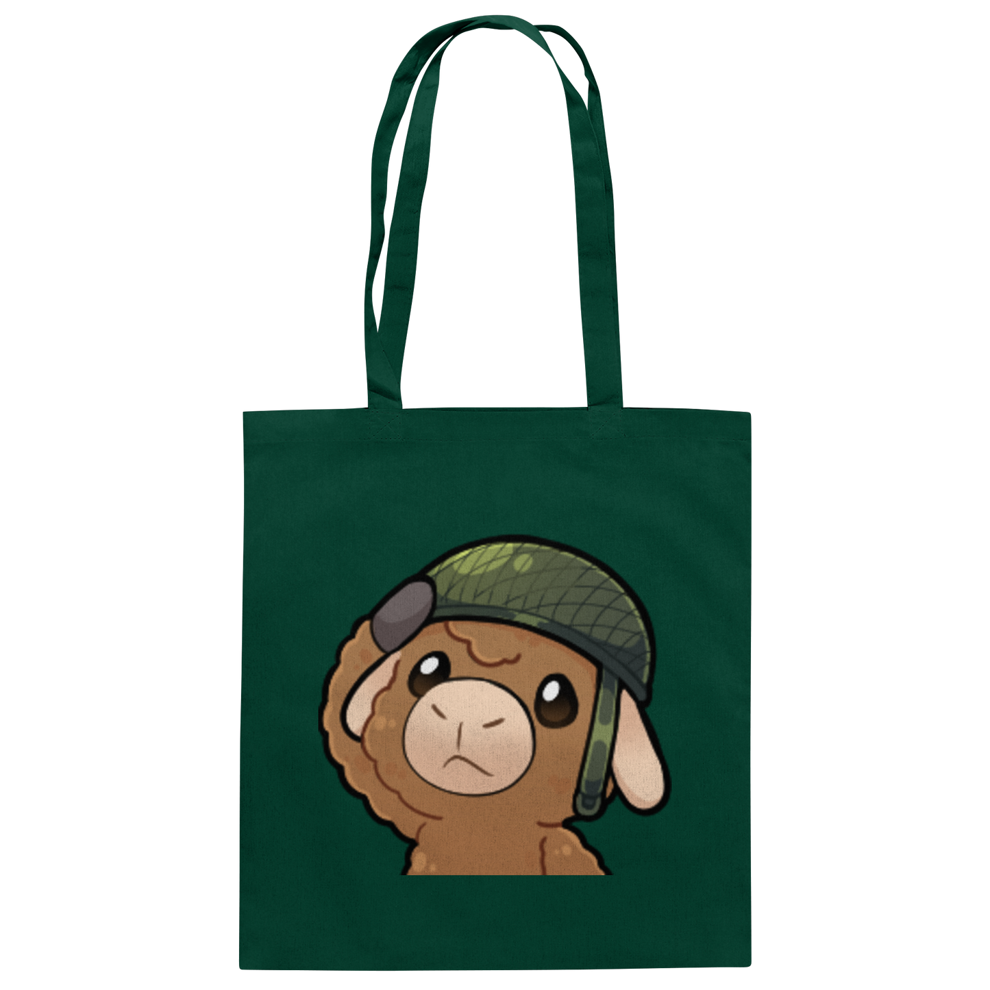Flauschig Salute - Baumwolltasche