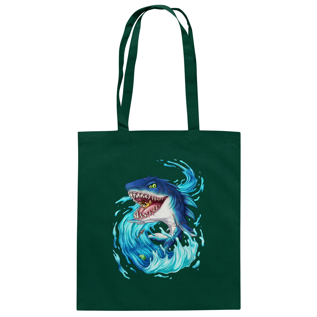 LupiArts Megalodon Hungering - Baumwolltasche