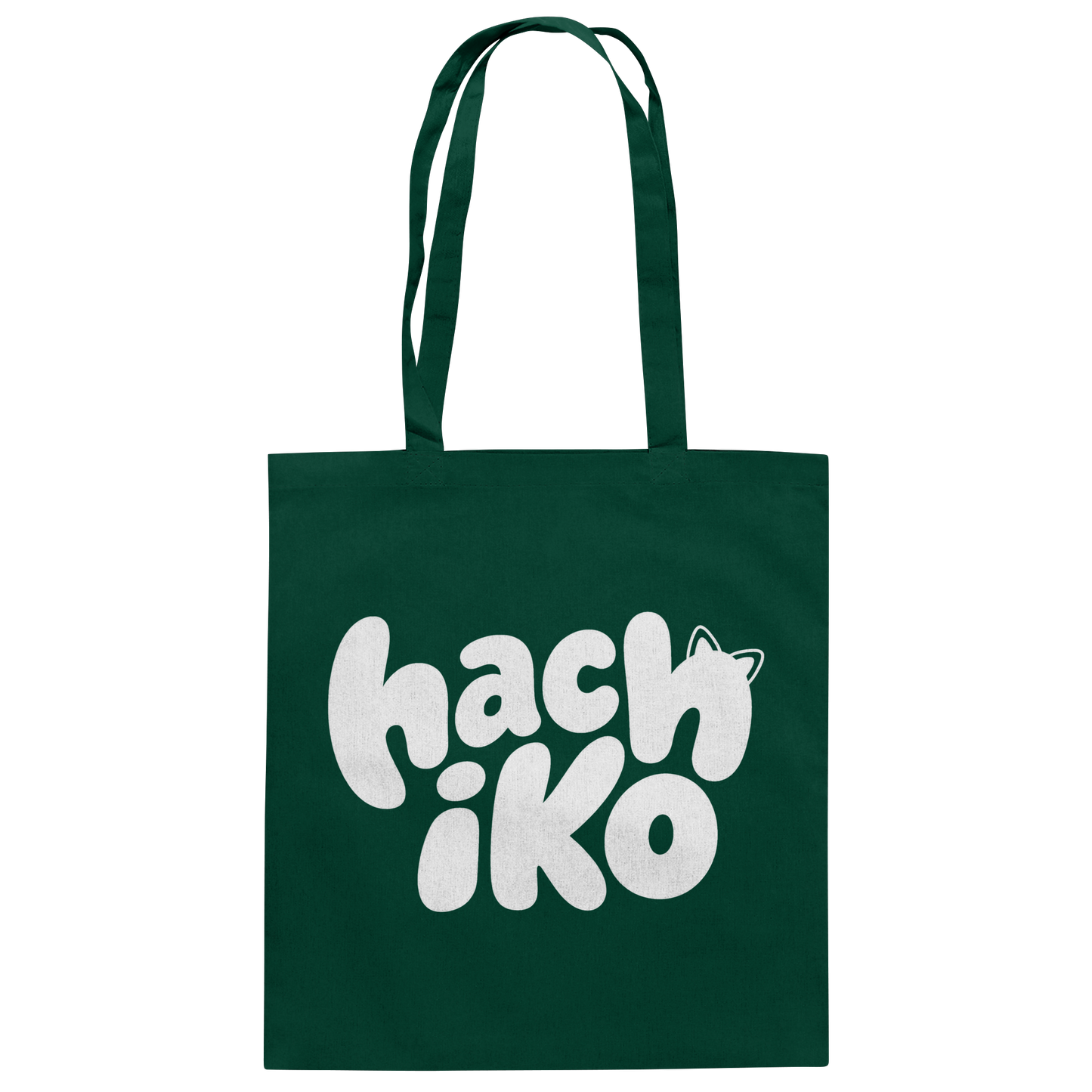 Hachiko Logo 2 - Baumwolltasche