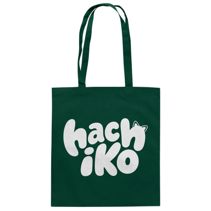 Hachiko Logo 2 - Baumwolltasche