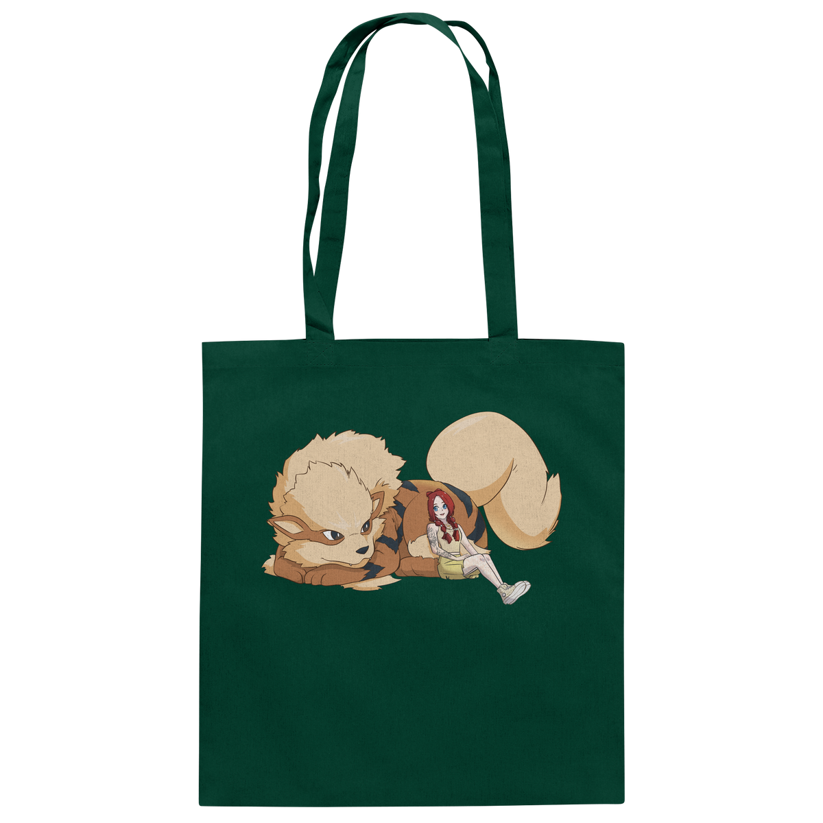 StaceyLucia Feuerhund - Baumwolltasche