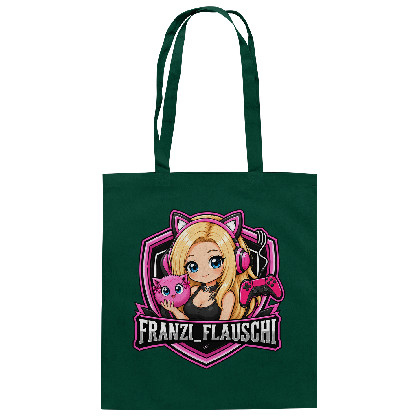 Franzi_Flauschi Logo - Baumwolltasche