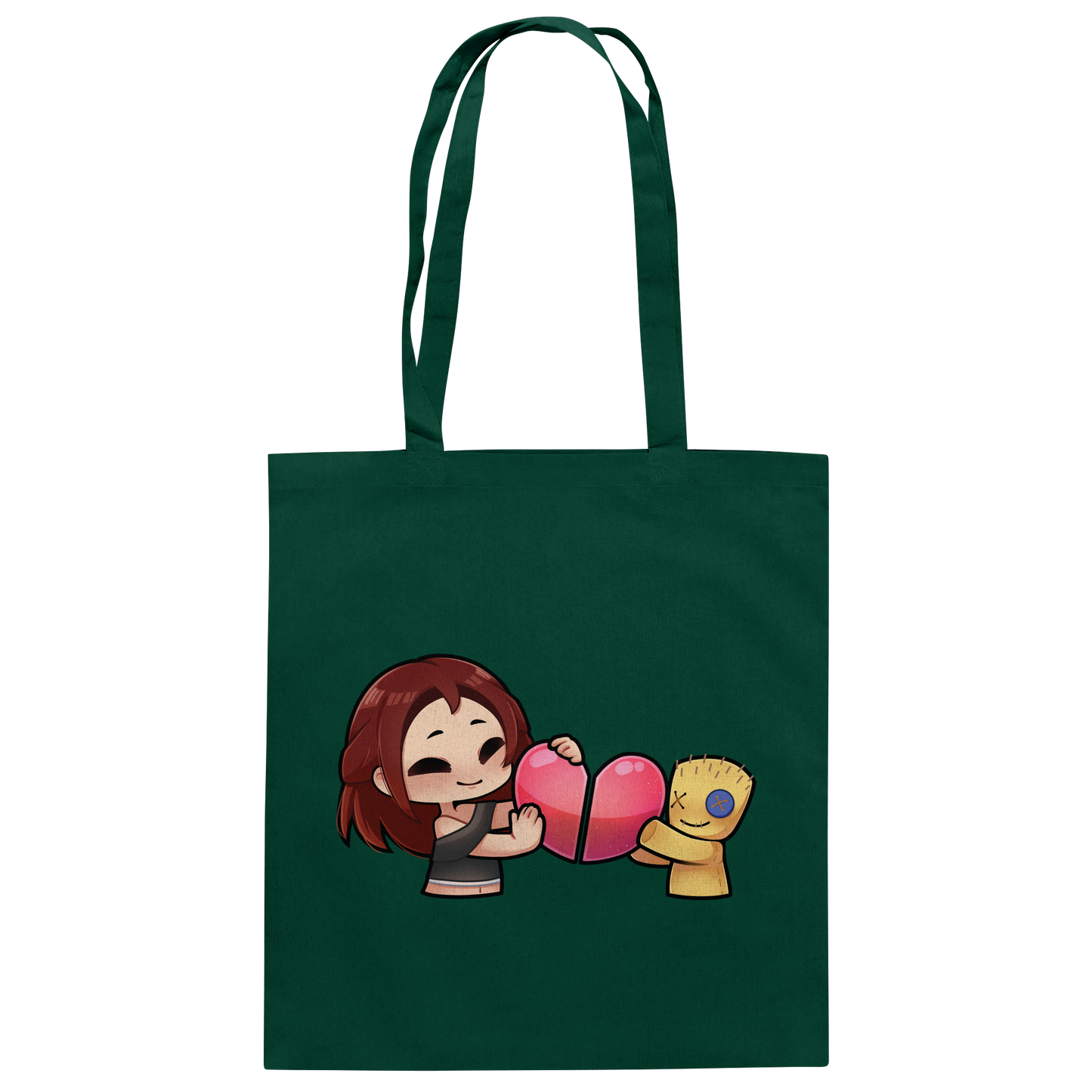 KoRngirL81 Herz - Baumwolltasche