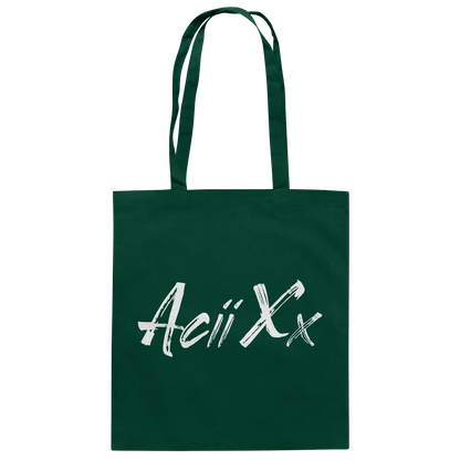 AciiXx Brushlogo - Baumwolltasche