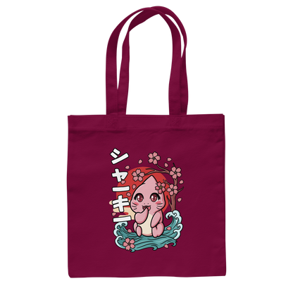 xMissSharkyx Kirschblüten - Baumwolltasche