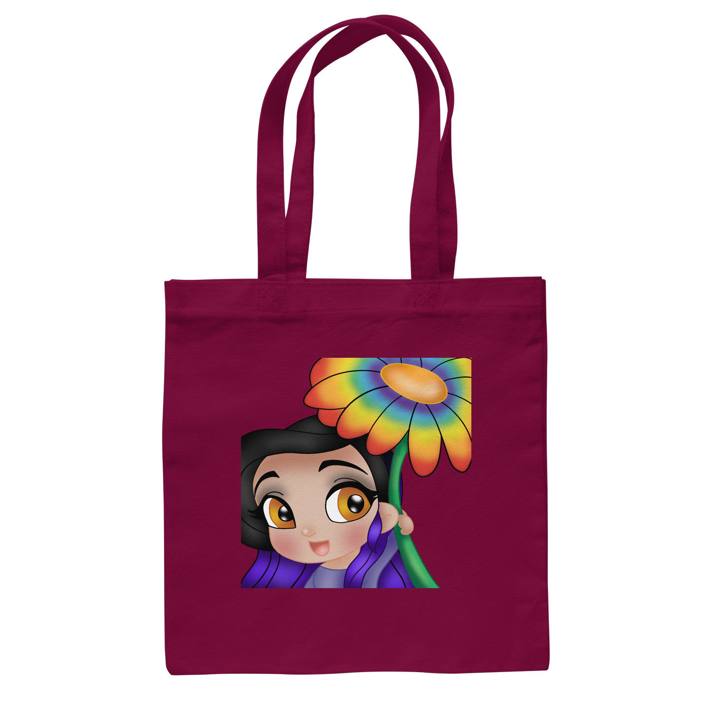 x_Kookie_Moon_x Blume - Baumwolltasche