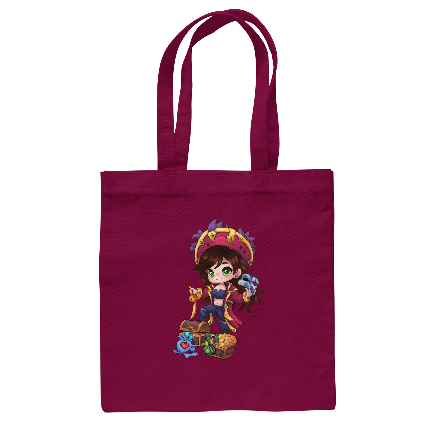 KykyNeko Pirat - Baumwolltasche