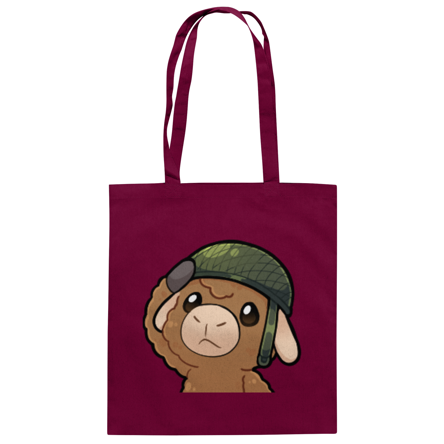 Flauschig Salute - Baumwolltasche
