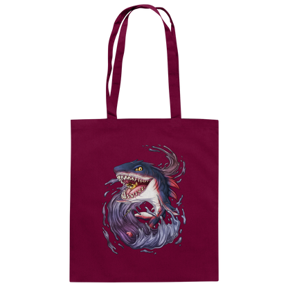 LupiArts Megalodon Redmaw - Baumwolltasche
