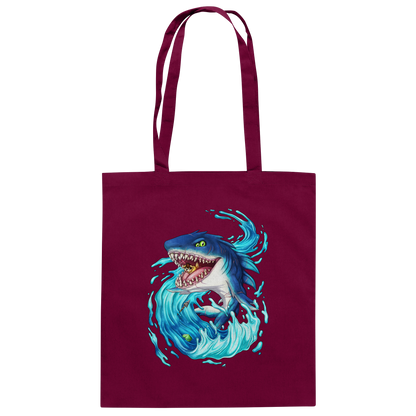 LupiArts Megalodon Hungering - Baumwolltasche