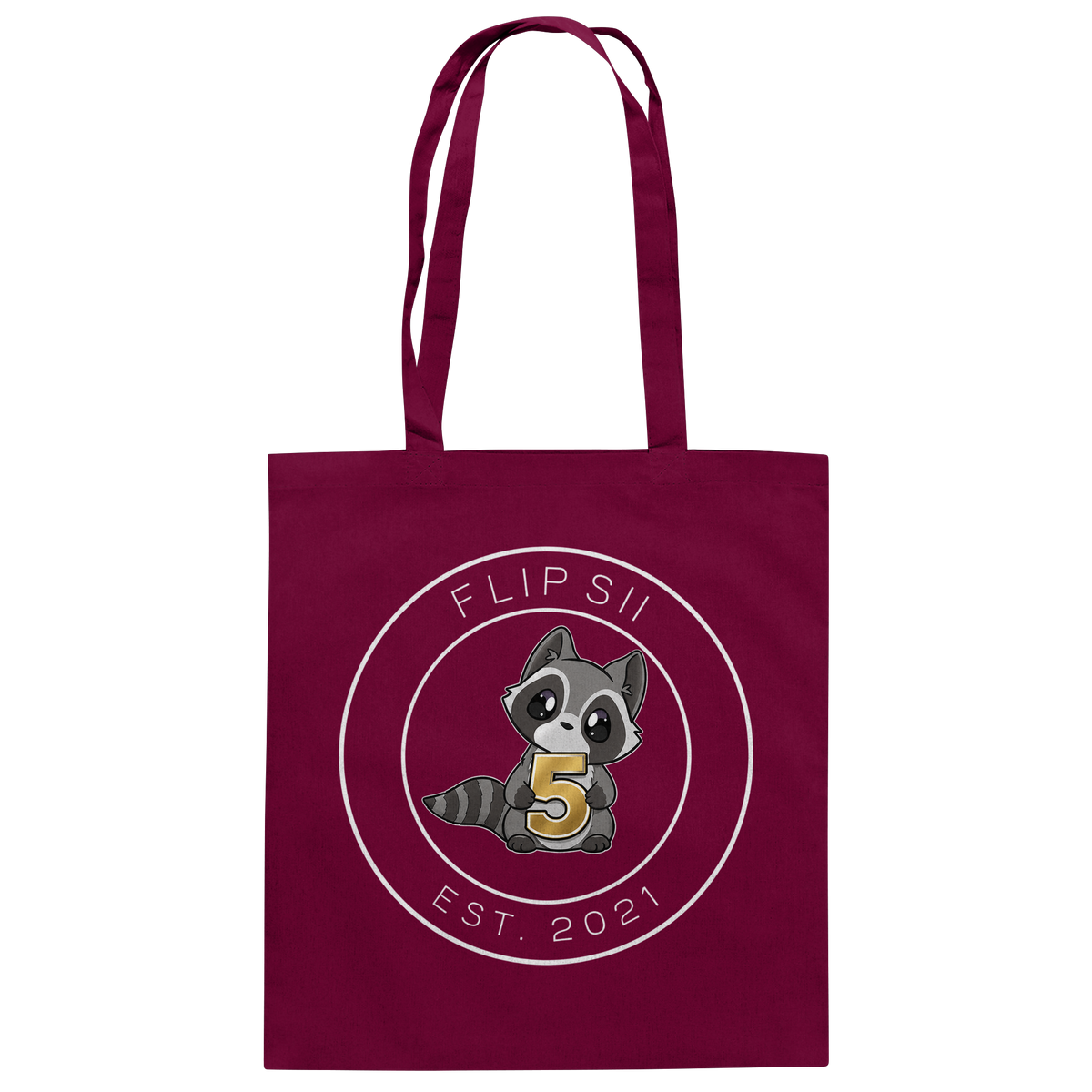 Flipsii_ Jubiläum - Baumwolltasche