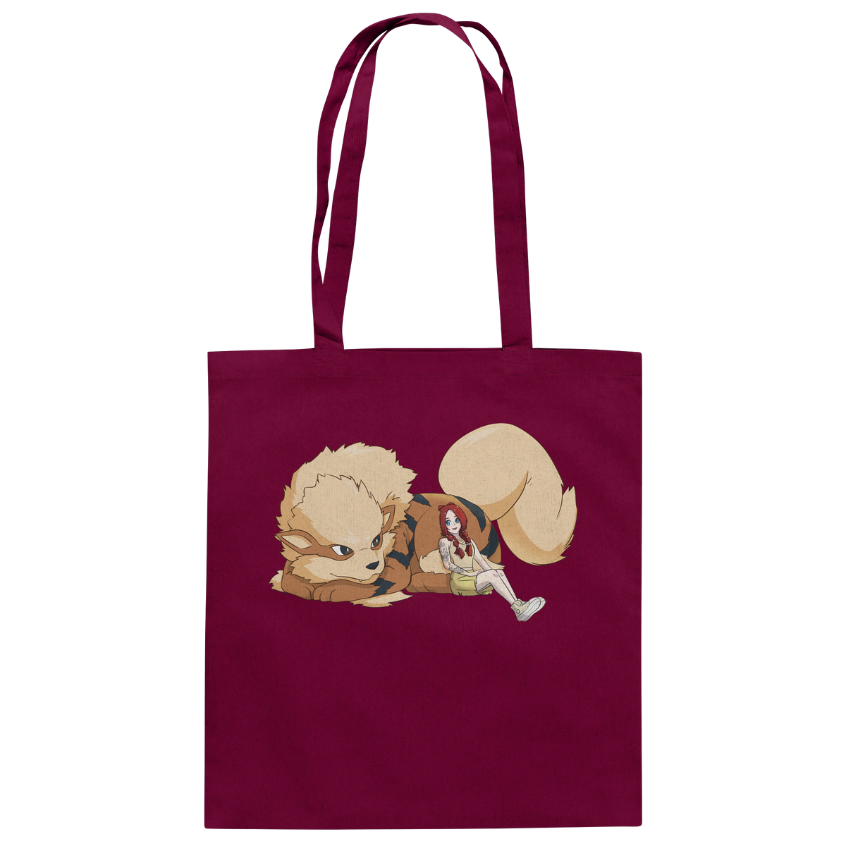 StaceyLucia Feuerhund - Baumwolltasche