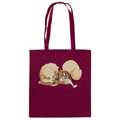 StaceyLucia Feuerhund - Baumwolltasche