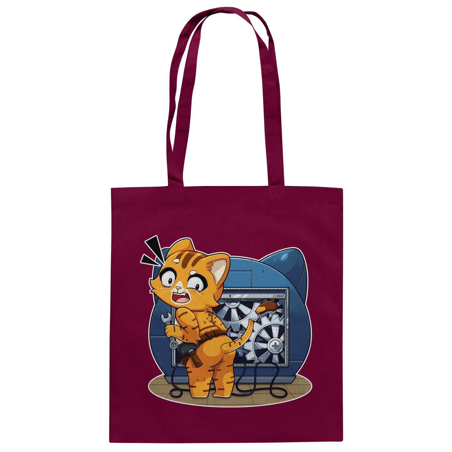 FeineKatze nix Create - Baumwolltasche