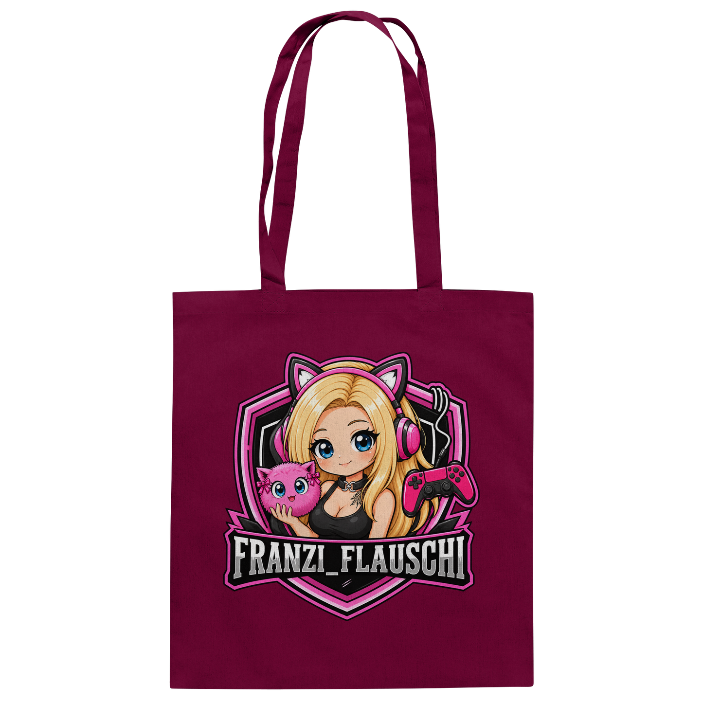 Franzi_Flauschi Logo - Baumwolltasche