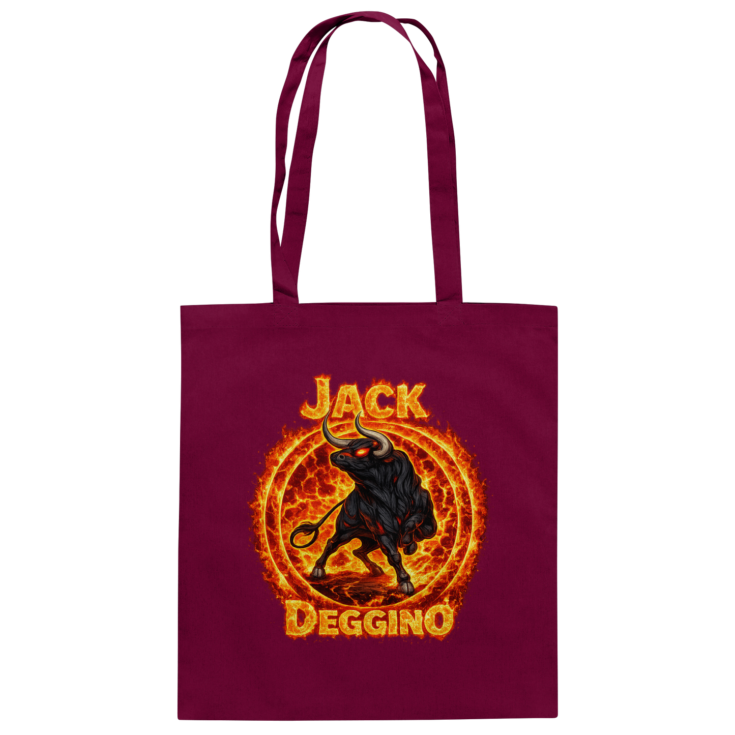 JackDeggino Logo2 - Baumwolltasche