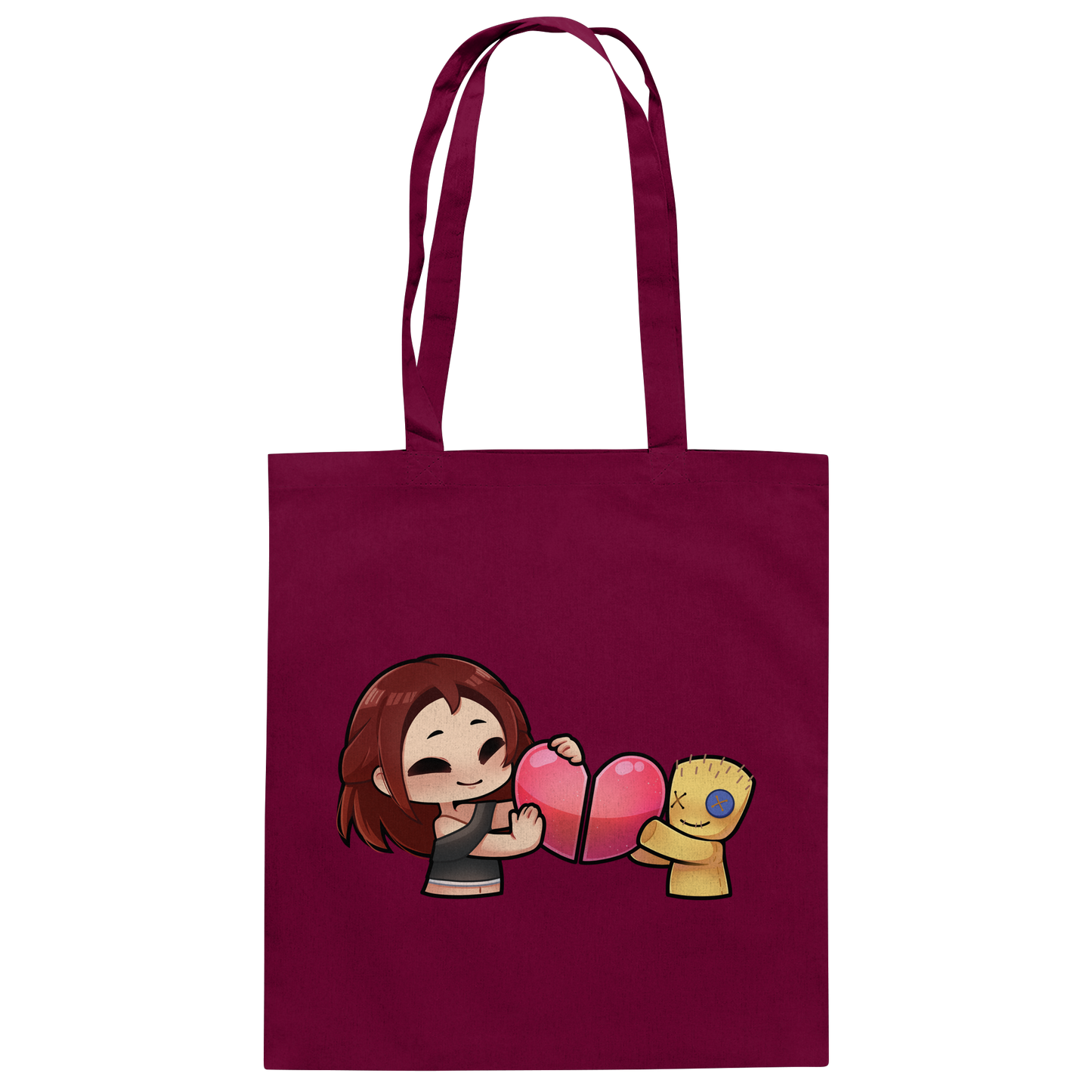 KoRngirL81 Herz - Baumwolltasche