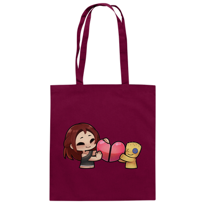 KoRngirL81 Herz - Baumwolltasche
