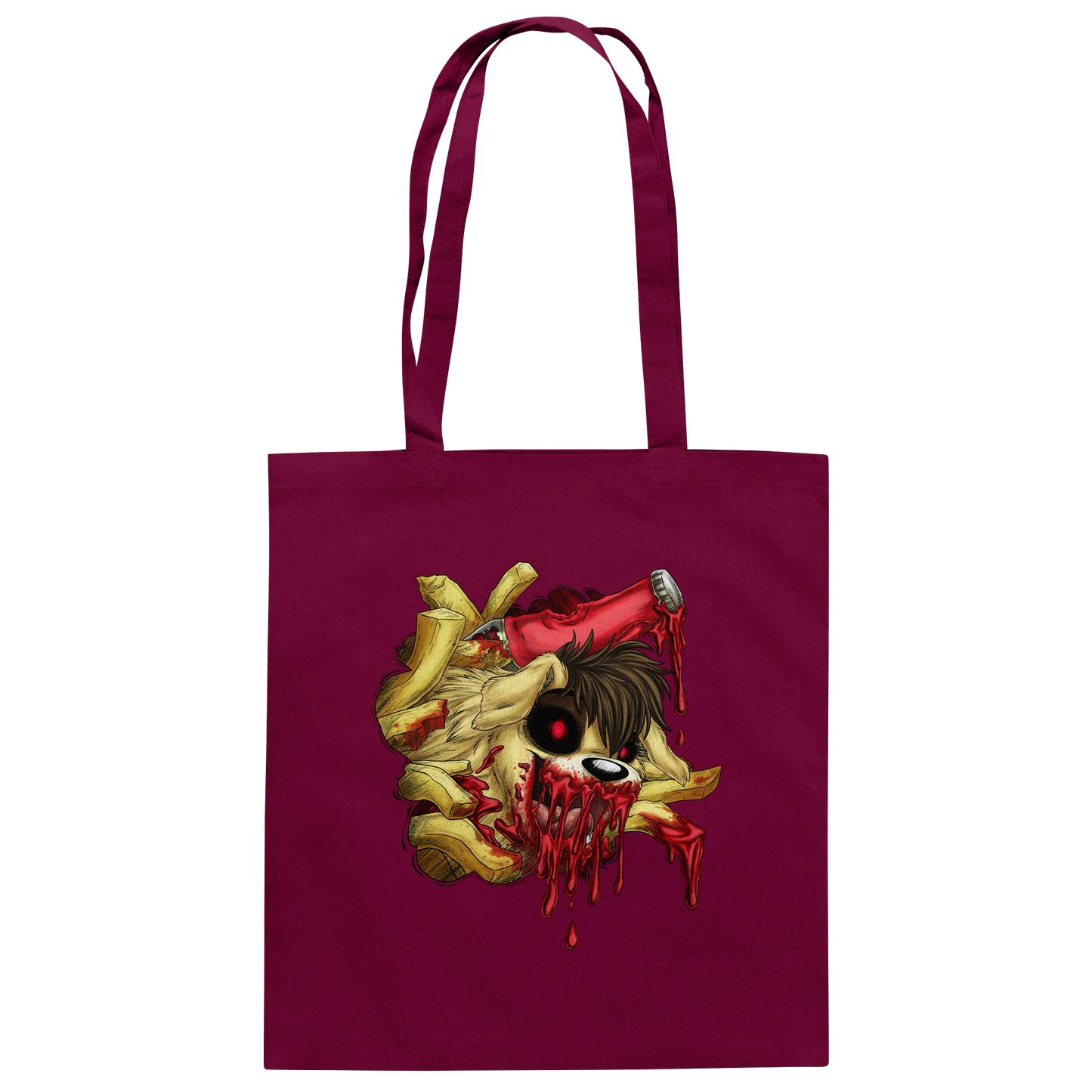 LupiArts Ketchup - Baumwolltasche